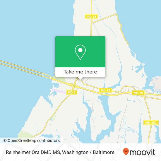 Mapa de Reinheimer Ora DMD MS, 101 Saint Claire Pl