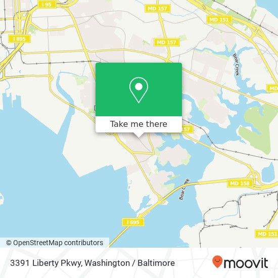 3391 Liberty Pkwy, Dundalk, MD 21222 map