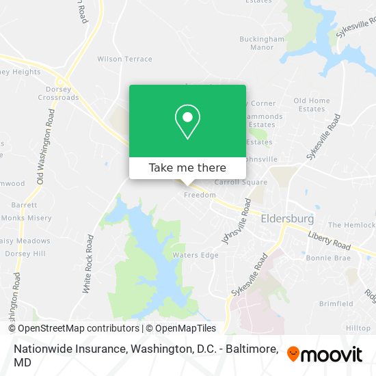 Nationwide Insurance map