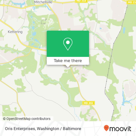 Oris Enterprises map