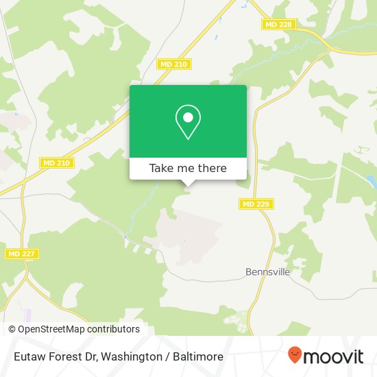 Eutaw Forest Dr, Waldorf, MD 20603 map