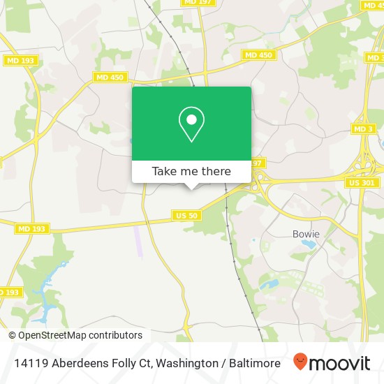14119 Aberdeens Folly Ct, Bowie, MD 20720 map