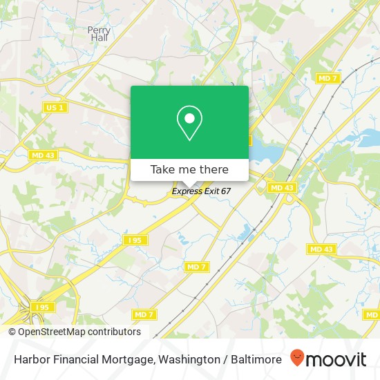 Harbor Financial Mortgage, 5024 Campbell Blvd map