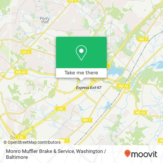 Monro Muffler Brake & Service, 4952 Mercantile Rd map