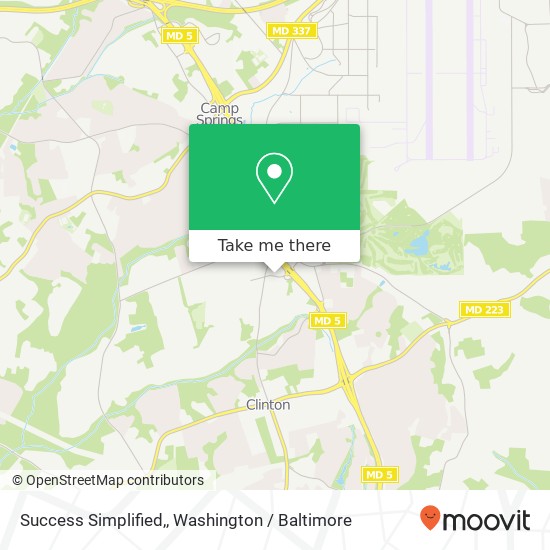 Success Simplified,, 6368 Coventry Way map