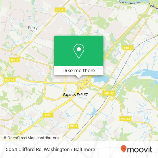 5054 Clifford Rd, Perry Hall, MD 21128 map