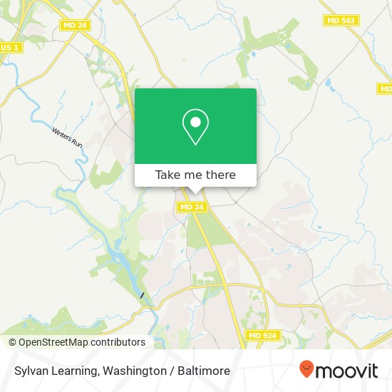 Mapa de Sylvan Learning, 5 Bel Air South Pkwy