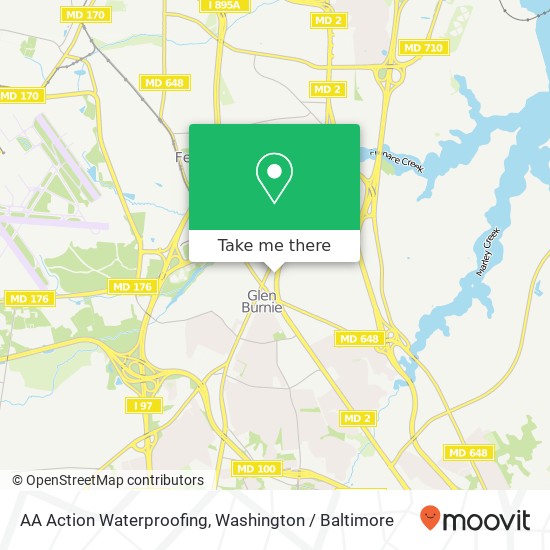 AA Action Waterproofing, 215 Ritchie Ln map