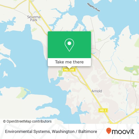 Environmental Systems, 1197 Baltimore Annapolis Blvd map