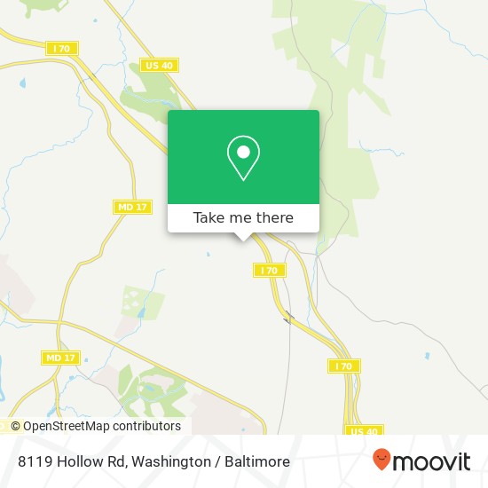 8119 Hollow Rd, Middletown, MD 21769 map
