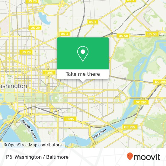 P6, 523 8th St NE P6, Washington, DC 20002, USA map