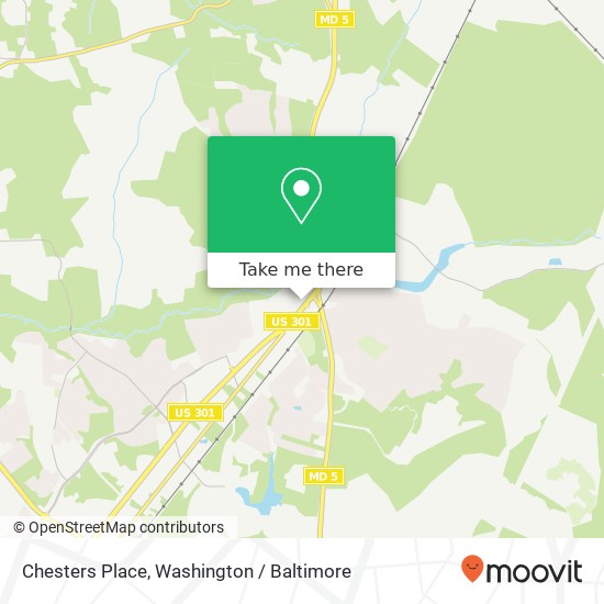 Chesters Place, 12558 Mattawoman Dr map