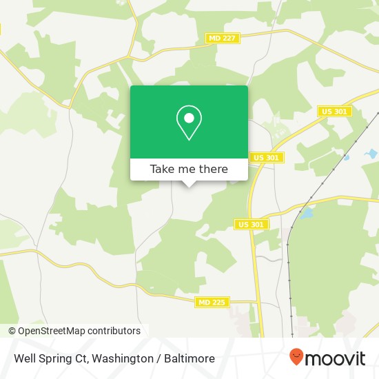Well Spring Ct, La Plata, MD 20646 map