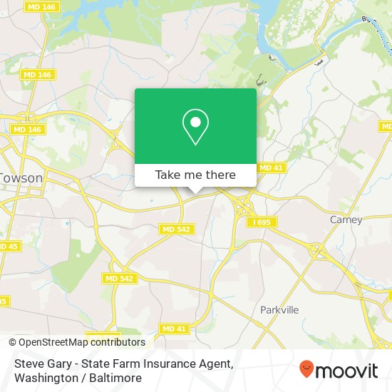 Steve Gary - State Farm Insurance Agent, 1740 E Joppa Rd map