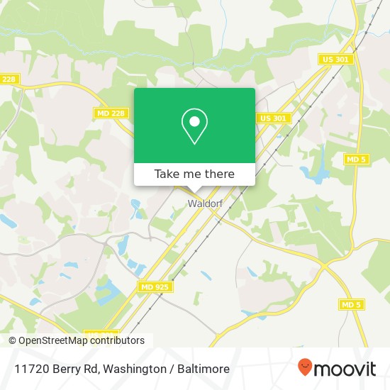 11720 Berry Rd, Waldorf, MD 20603 map