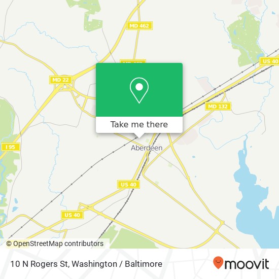 10 N Rogers St, Aberdeen, MD 21001 map