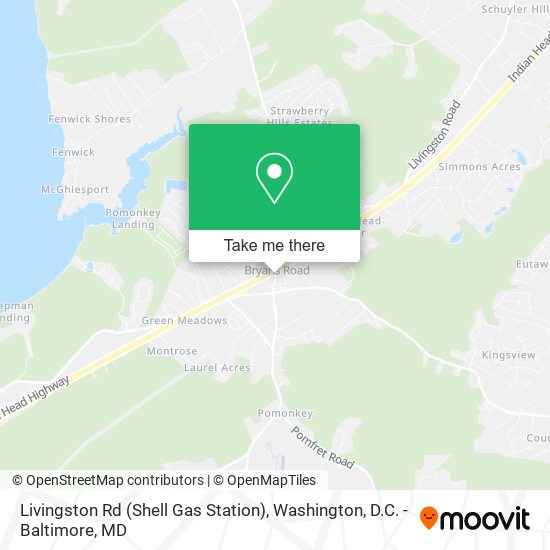 Livingston Rd (Shell Gas Station) map