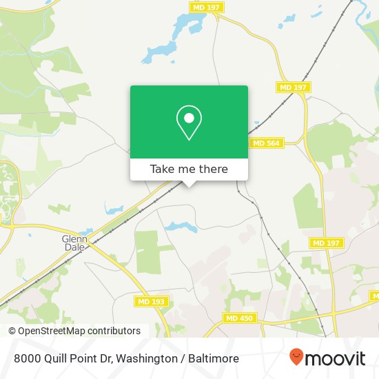 8000 Quill Point Dr, Bowie, MD 20720 map