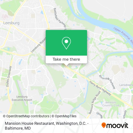 Mapa de Mansion House Restaurant