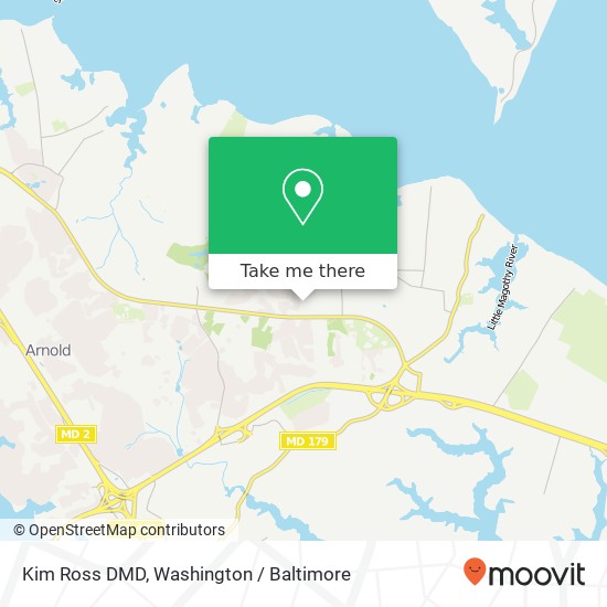 Kim Ross DMD, 588 Bellerive Dr map