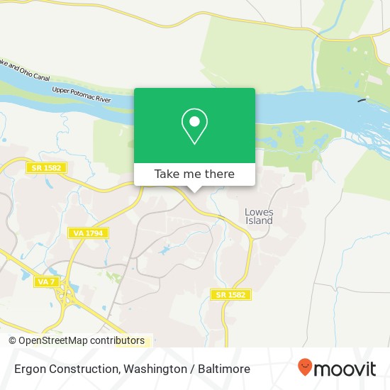 Ergon Construction map