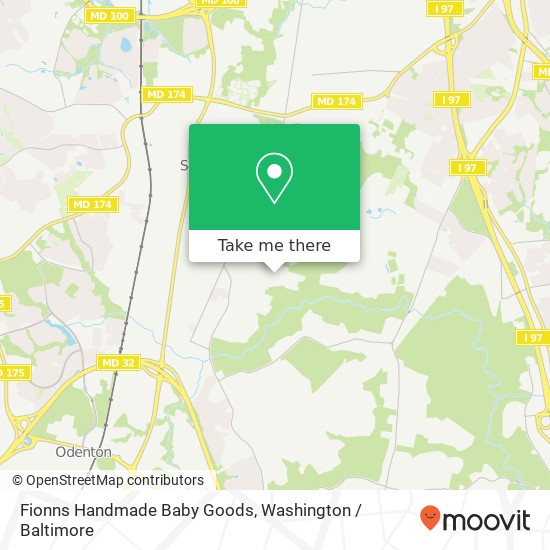 Mapa de Fionns Handmade Baby Goods, 8325 Ches Mar Ct