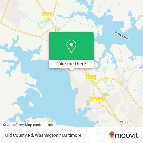 Old County Rd, Severna Park, MD 21146 map