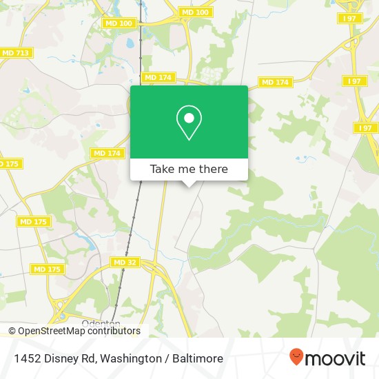 1452 Disney Rd, Severn, MD 21144 map