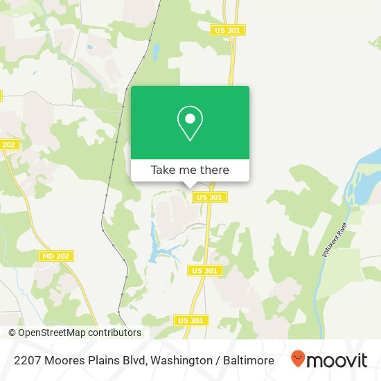 2207 Moores Plains Blvd, Upper Marlboro, MD 20774 map