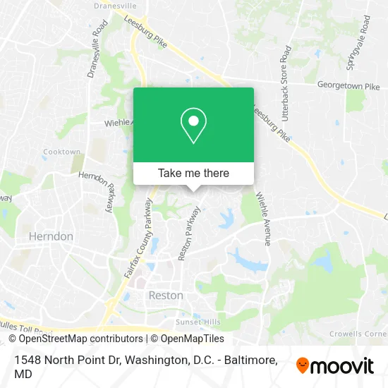 1548 North Point Dr map