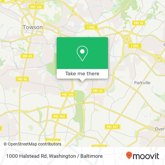 1000 Halstead Rd, Parkville, MD 21234 map