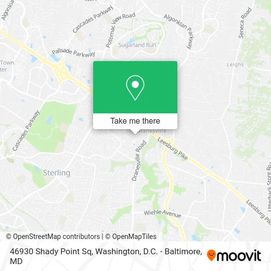 46930 Shady Point Sq map