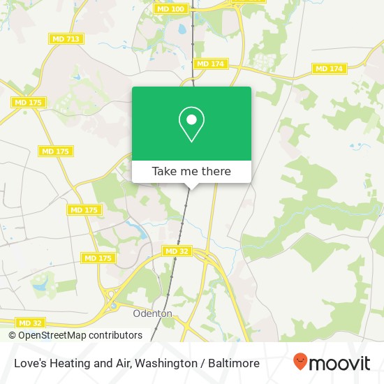 Mapa de Love's Heating and Air, 1450 Grimm Rd