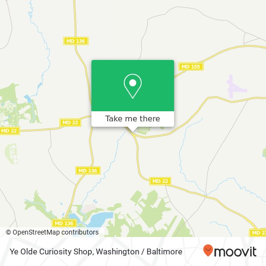 Mapa de Ye Olde Curiosity Shop, 3100 Aldino Rd