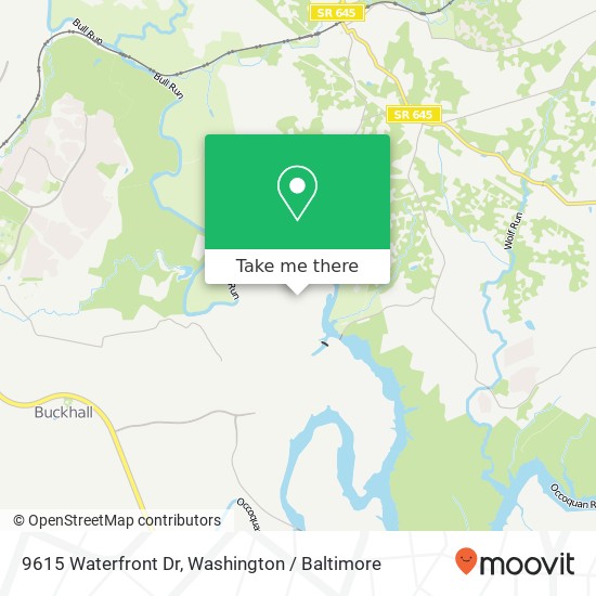 9615 Waterfront Dr, Manassas, VA 20111 map