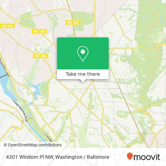 4301 Windom Pl NW, Washington, DC 20016 map