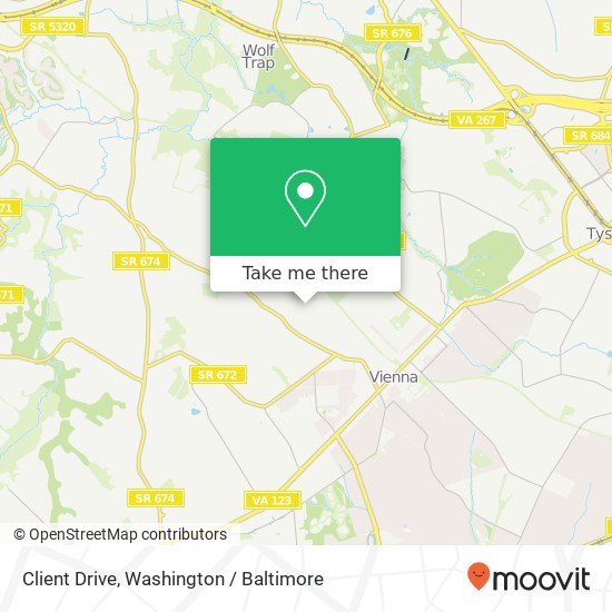 Client Drive map