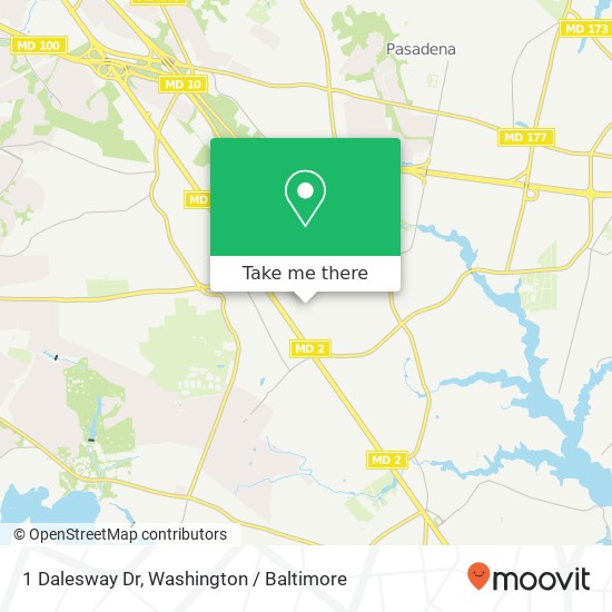 1 Dalesway Dr, Pasadena, MD 21122 map