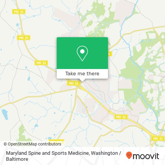 Maryland Spine and Sports Medicine, 5005 Signal Bell Ln map