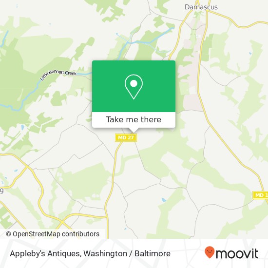 Mapa de Appleby's Antiques, 24219 Ridge Rd