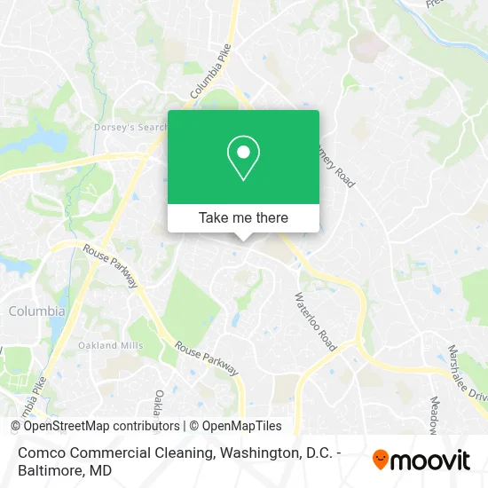 Comco Commercial Cleaning map