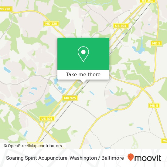 Mapa de Soaring Spirit Acupuncture, 3450 Old Washington Rd