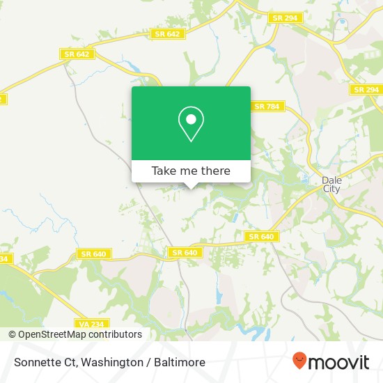 Sonnette Ct, Woodbridge, VA 22193 map