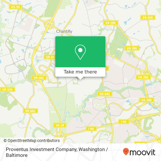 Mapa de Proventus Investment Company, 4679 Autumn Glory Way