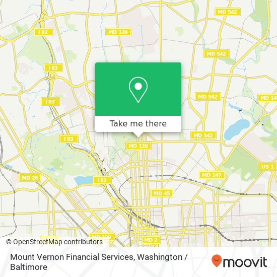 Mount Vernon Financial Services, 3401 Greenway map