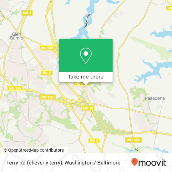 Terry Rd (cheverly terry), Glen Burnie, MD 21060 map