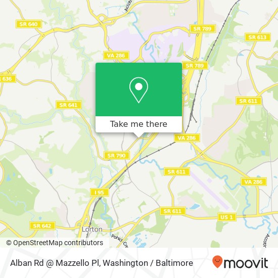 Mapa de Alban Rd @ Mazzello Pl