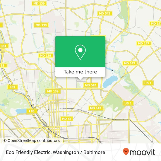 Eco Friendly Electric, 3604 Kimble Rd map