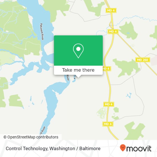 Mapa de Control Technology, 11711 Rivershore Dr