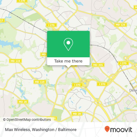 Max Wireless, 221 Muddy Branch Rd map